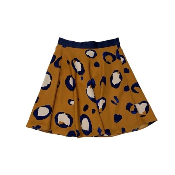 3.1 Phillip Lim x Target Leopard Cheetah Print Skirt A Line Women's Size 4 - Picture 2 of 7